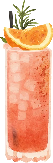 Ilustración del cóctel Fancy Paloma